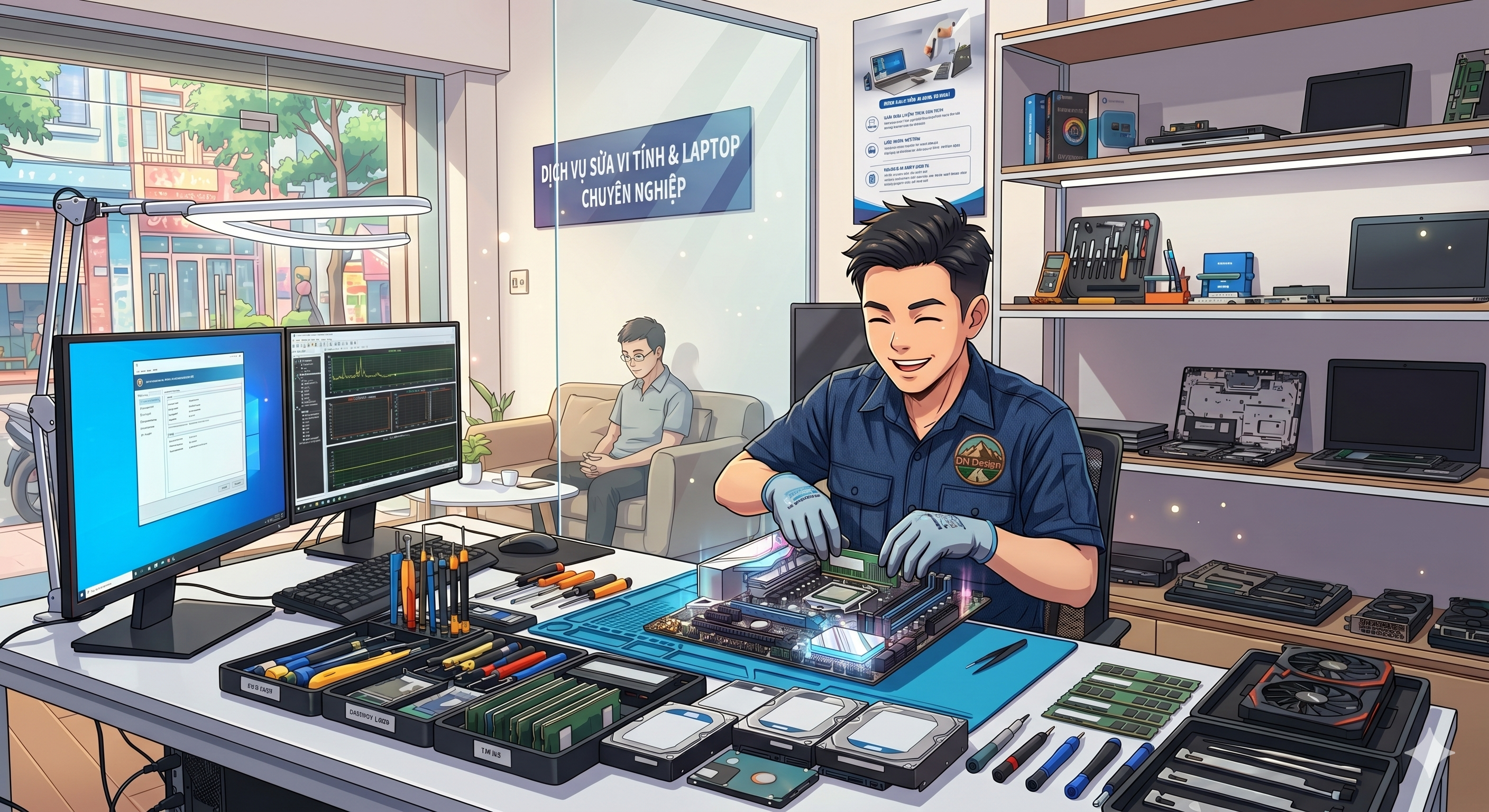 Mainboard kiểm tra chuyên sâu